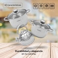 thumbnail image 3 of Juego De Ollas Y Tetera Acero Inoxidable 6 piezas, 3 of 6