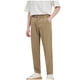 thumbnail image 4 of Pantalones largos de moda para hombre, casuales, de color sólido, con bolsillos y cintura elástica, pantalones de vestir, pantalones cortos para hombre., 4 of 4