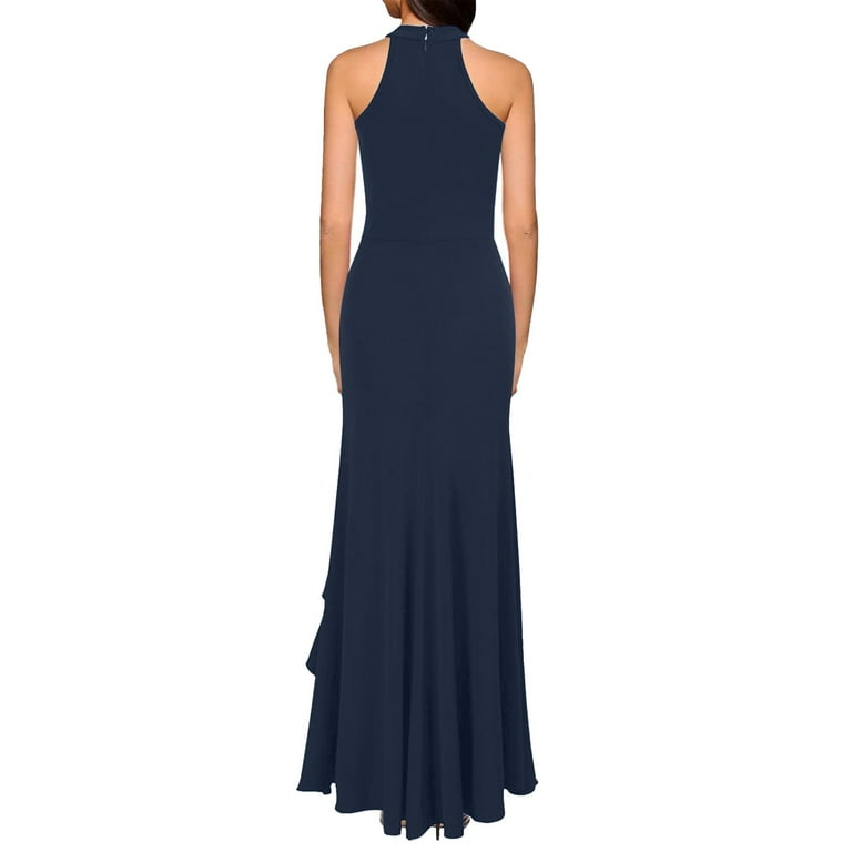fitted lace wedding dress Missord V-neck Long Sleeve Split Maxi Dress XH1221 Online Sale – MISS ORD