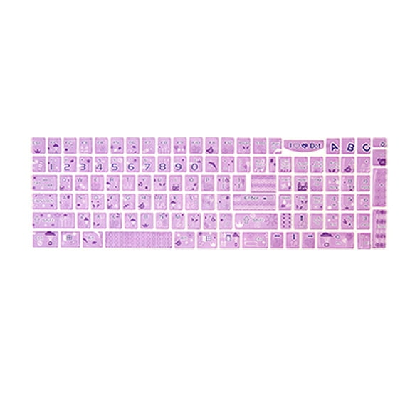 Unique Bargains Notebook Keyboard Balloon Heart Candy Flower Sticker
