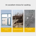 thumbnail image 3 of Mortar Grouting Tool, Thickened Handle Stainless Steel Push Rod Mortar Pointing Grouting Tool Excellent Sealing 5 in 1 Multifunctional  for Filling, 3 of 7