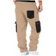 thumbnail image 4 of RKSTN Cargo Pants for Men Joggers Sweatpants Oversized Drawstring Elastic Waist Athletic Pant Mens Casual Solid Plus Size Relaxed Fits Comfy Outdoor Workout Gym Sport Hiking Sweatpant with Pockets, 4 of 8