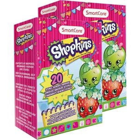 2PK BRUSH BUDDIES SHOPKINS BANDAGES