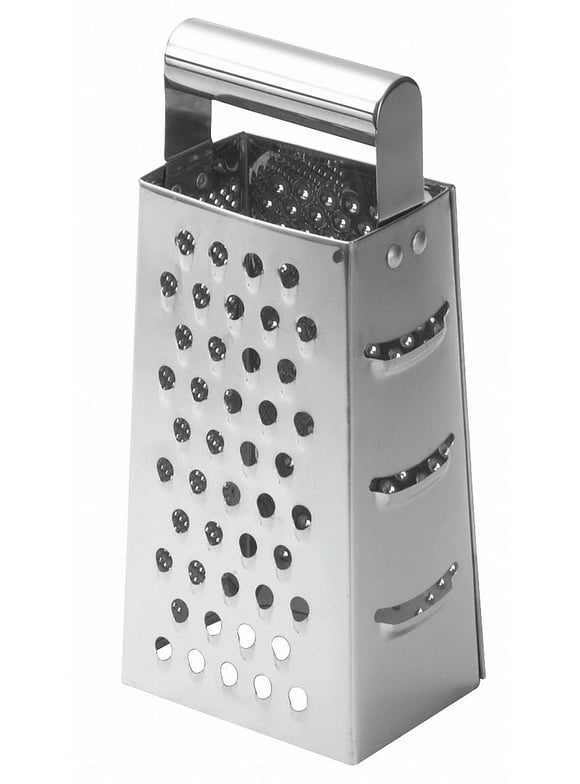 Tablecraft Tapered Box Grater,4 1/4 in L,SS  SG202