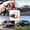🔥 A_New#10834, variant on Car Battery Jump Starter Box | Multifunctional Lightweight Portable Lithium Power Pack | Dual USB Ports for Charging | Automotive Booster | ABS Copper Material | Strong Clips | 150g | 8x5.5x18cm