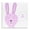 Pink Bunny Be You, variant on Stupell Industries Contemporary You Are Amazing Elephant Canvas Art, 17 x 17, by Matthew Piotrowicz