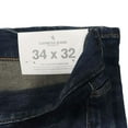 thumbnail image 2 of Express Jeans Mens Super Skinny Fit/Stretch (W34 x L32) - Demin Blue/Gold Stitch, 2 of 2