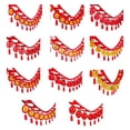thumbnail image 6 of GROFRY Banner Festive Shapely Fringed Chinese Fu Character Flag for Gift, 6 of 7