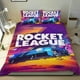 thumbnail image 1 of Rocket League Conjunto de sábanas temático, trío de piezas, cómodo y amigable con la piel, diseño único, regalo de decoración para el hogar para familiares, amigos y fans,135cm *200cm, 1 of 6