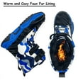 thumbnail image 5 of Stepedia Kids Snow Boots Boys Waterproof Anti-Slip Outdoor Warm Mid Calf Faux Fur Lining Insulated Winter Shoes, 5 of 7