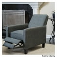 thumbnail image 1 of Fauteuil de Club Inclinable Gris Rita, 1 of 4