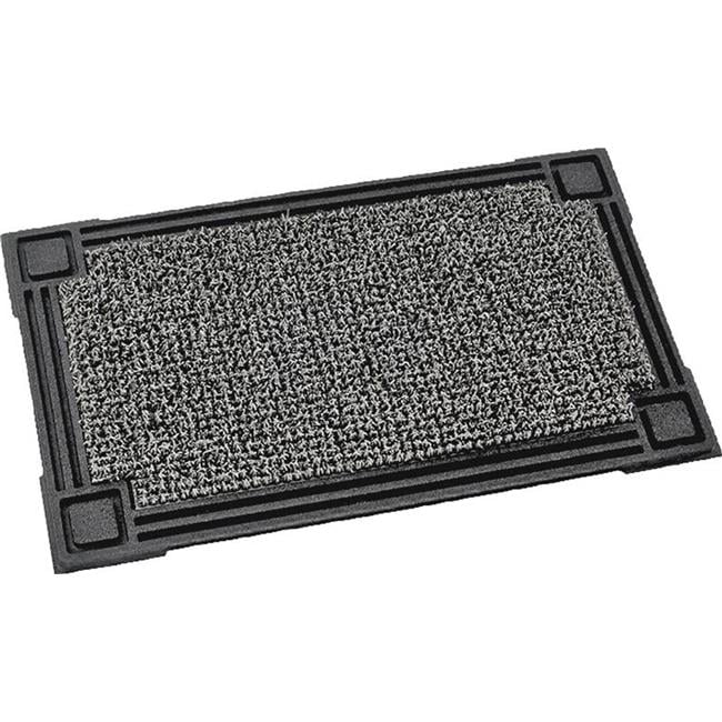 443044 Heavy Duty Door Mat, 30 x 18 in., Cinder Grass