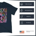 thumbnail image 4 of Tee Hunt Dean Russo Cute Love You Basset T-Shirt Colorful Dog Pet Men's Tee, Navy Blue, 5X-Large, 4 of 5