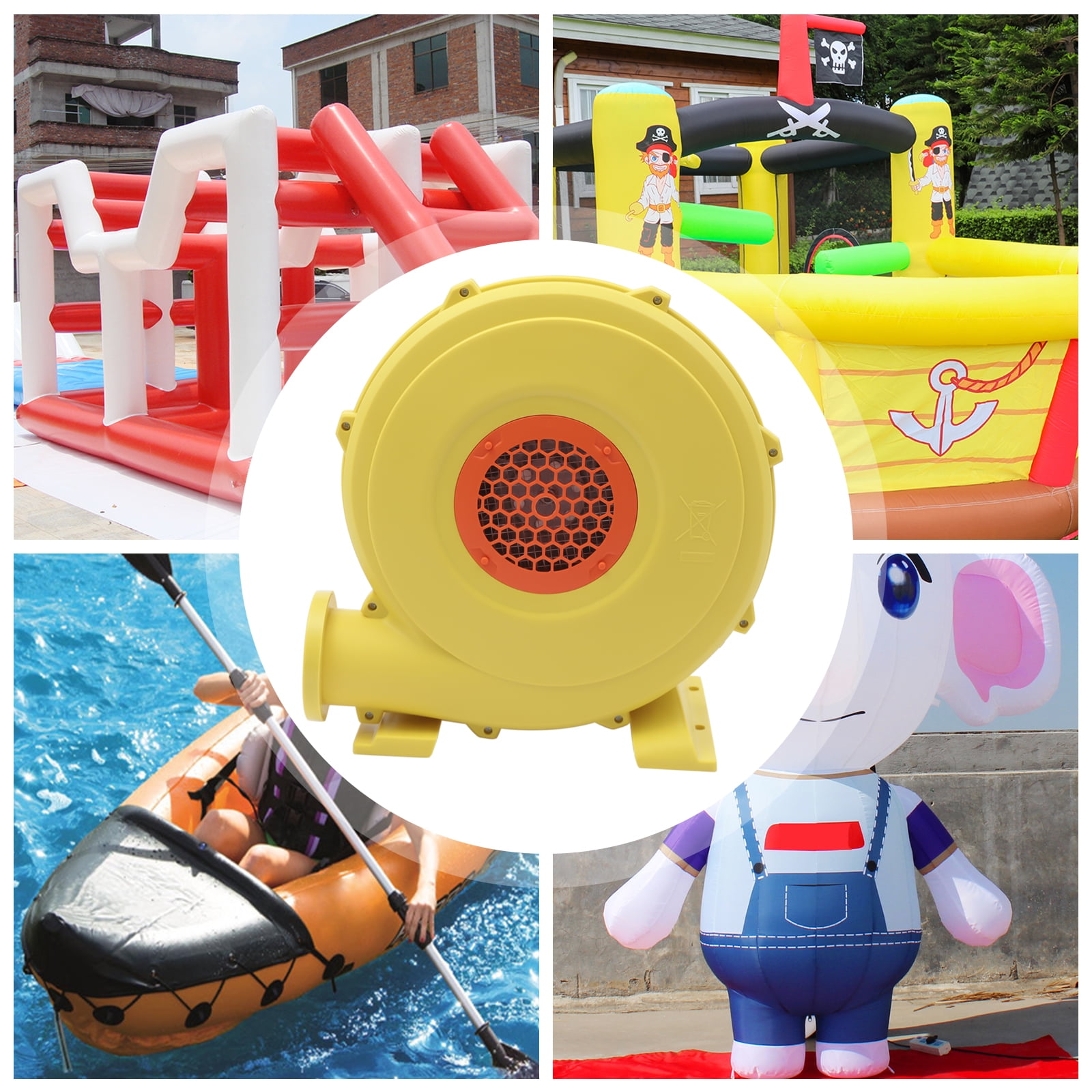 950W Air Blower for Inflatables, Powerful Inflatable Blower Fan Pump, Pump Fun for Inflatable