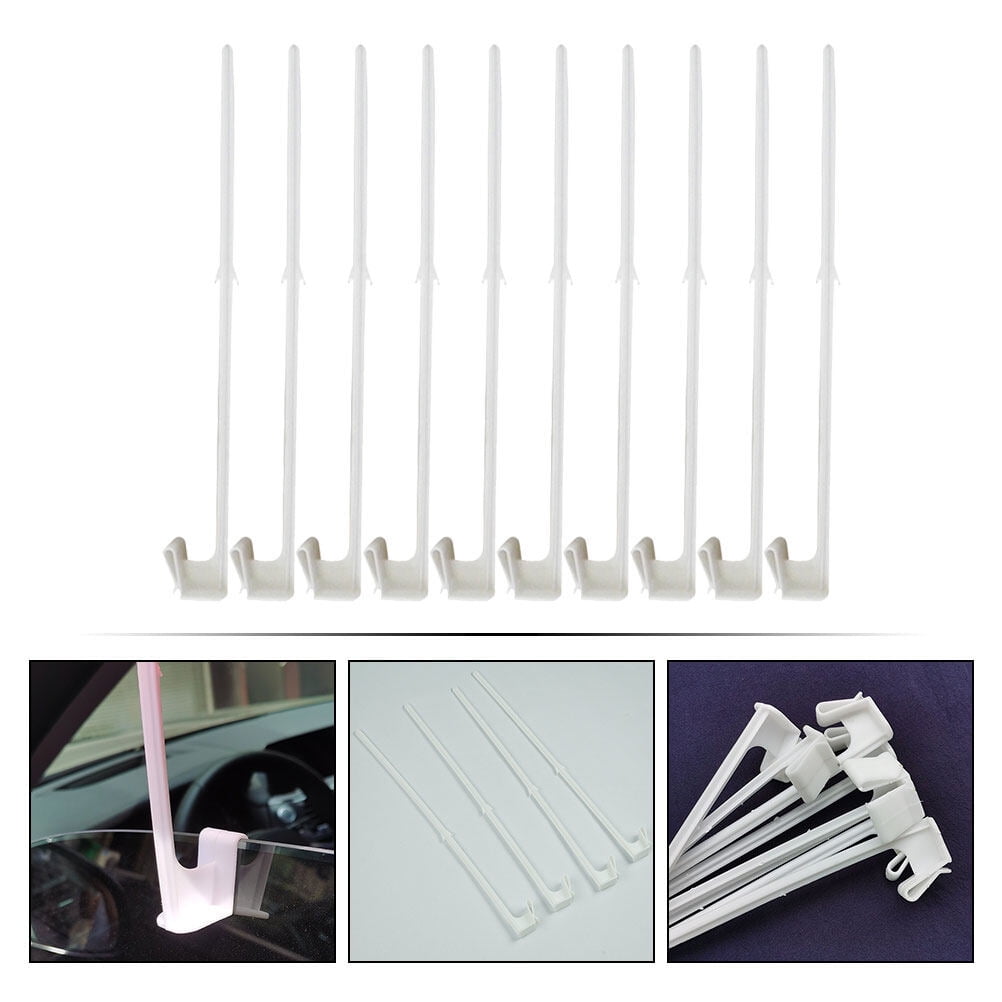 20 Pack Small Car Flags with Flagpoles and Holders, Window Mount Flagpole Set for Vehicles, and Easy to Install