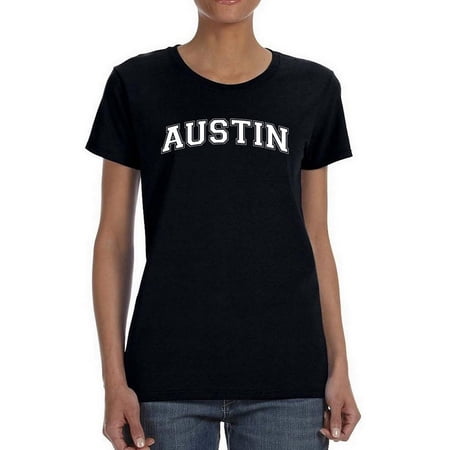 Austin . Women T-Shirt Female x-Large