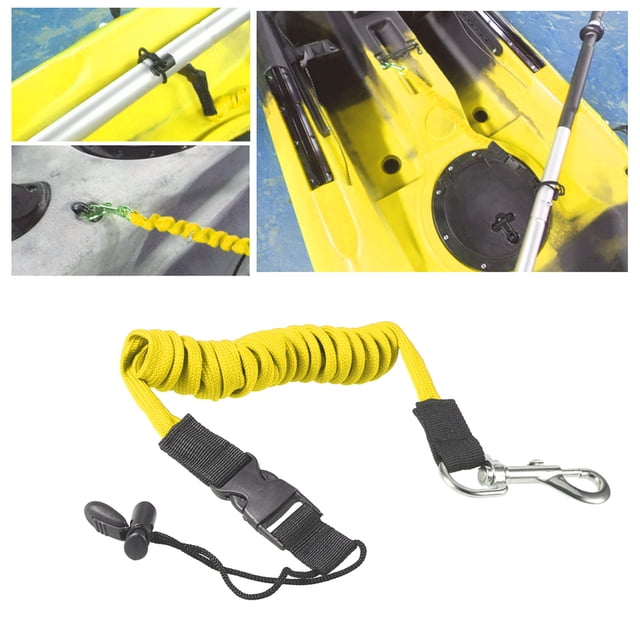 Seguridad Elástico Paleta Correa Kayak Canoa Canoa de Seguridad Barcos de Pesca Botes de Remo Inscritable Cuerda de Cordero Cuerda