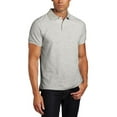 thumbnail image 1 of Lee Uniforms Men's Modern Fit Short Sleeve Polo Shirt, Heather Grey, Small, 1 of 2