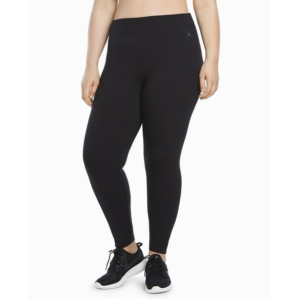 Danskin - Danskin womens Plus-size athletic leggings, Black, 3X US ...