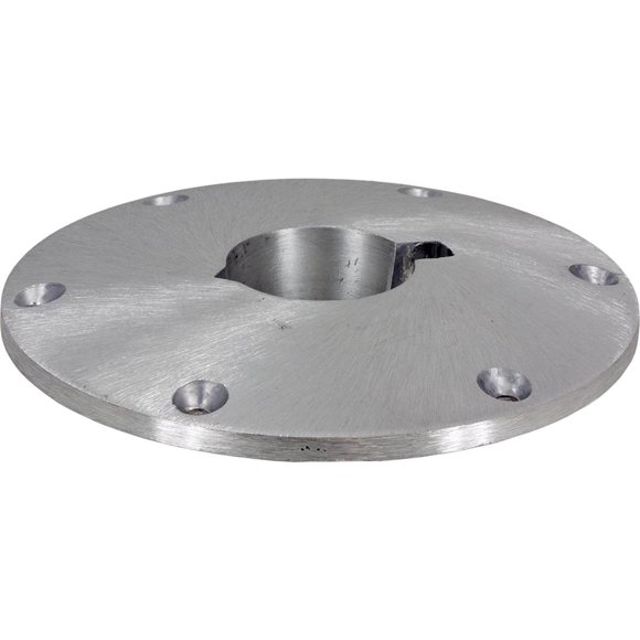Springfield Marine Plaque de Base de Siège de Bateau 1600003 Conique; Ronde; Diamètre 9 Pouces; Non Filetée; Satin; Aluminium; Code ABYC H-31 B