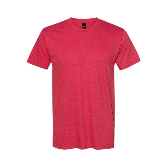 Hanes Mens Nano-T T-shirt, 4XL, Heather Red