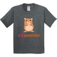 thumbnail image 3 of Inktastic I Love Hamsters Youth T-Shirt, 3 of 5