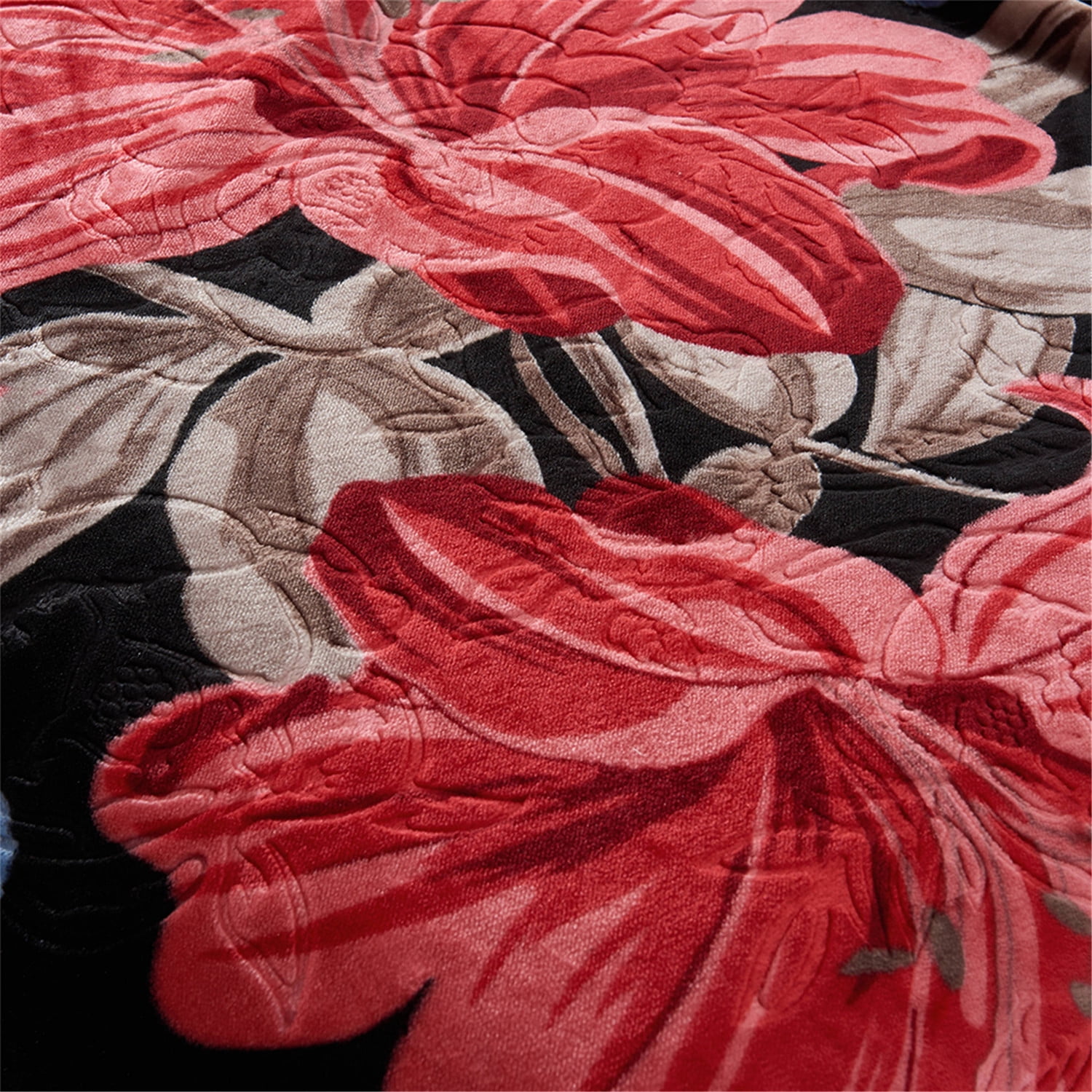 JML King Fleece Bed Blanket For Winter,520GSM Polyester Soft Fleece Blanket,83"x91"