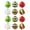 K, variant on Qwtwty 12 Pcs Shatterproof Velvet Christmas Ornaments Set, Christmas Tree Decoration Ornaments Hanging Ball for Xmas Holiday Indoor Outdoor Party Decor