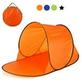 Folding Instant Beach Tent Sunscreen Shield Tent Sun Shade Canopy