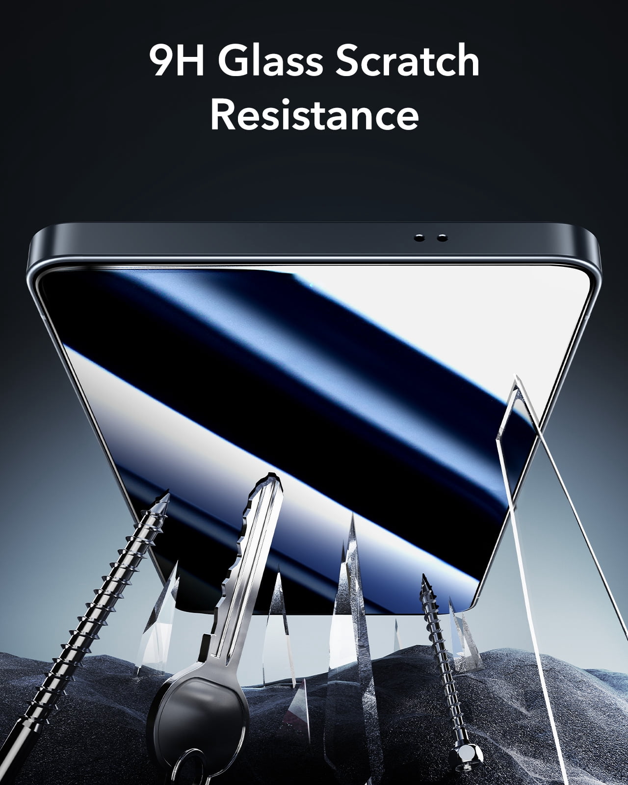ESR 3-Pack Screen Protector Compatible with Samsung Galaxy S26 Ultra, Military-Grade 9H+ Armorite Tempered Glass with Anti-Reflective Coating & UltraFit Tray