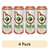 (4 pack) Bang Energy Peach Mango, Energy Drink, 1 Count, 16 fl oz