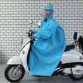thumbnail image 1 of ddioayh Liquidation Long Transparent Hommes Femmes Veste à Capuche Imperméable Imperméable Manteau de Pluie, 1 of 4