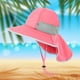 thumbnail image 2 of Sombrero de verano para niño y niña con protección solar para el cuello Sombreros infantiles para el sol Gorras de jardín de ala ancha, 2 of 3