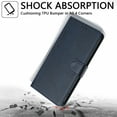 thumbnail image 6 of Case for Samsung Note 9 Folio Flip Wallet Case with Splash Proof Leather Card Slots Cash Pocket Kickstand Rfid Blocking Full Body Protection Scratch Proof Phone Cover, 6 of 6