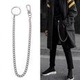 thumbnail image 4 of Hip Hop Rock Pants Chain DIY Motorcycle Jean Gothic Rock Metal Long Key Chain, 4 of 5