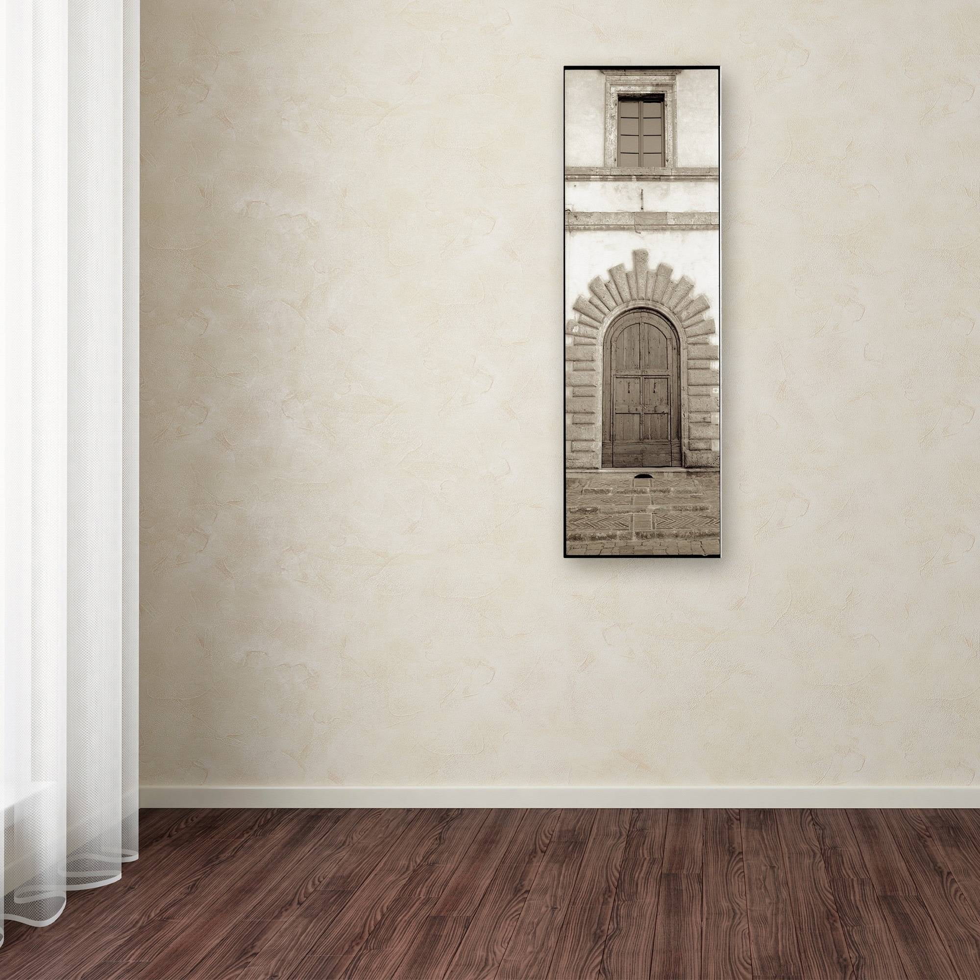 Trademark Fine Art Alan Blaustein Tuscany III Canvas Wall Art - 10x32