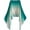 green, variant on Gradient Sun Chiffon Cape UV Protection Sheer Wrap for Women