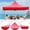 Red-98In, variant on Pop Up Canopy Replacement Top,UPF 30+ Waterproof Instant Tent Canopy Cover for Outdoor Patio,Camping & Commercial Use (Frame Not Included)