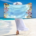 thumbnail image 5 of Picia Sea and Fish Print Silver Fox Velvet Beach Towel,Quick-Dry Beach Towel,Lightweight Travel Towel,Portable Beach Towels, 5 of 6