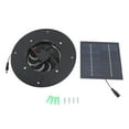 thumbnail image 2 of Solar Ventilation Fan, Solar Powered Exhaust Fan 10W Solar Panel High Efficiency  For Pet Houses, 2 of 8