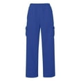 thumbnail image 5 of Women's Workwear Sweatpants Casual Loose Fleece High Waist Jogger Pants Ladies Sweatpants Casual Pants Yoga Pants Homewear, 5 of 6