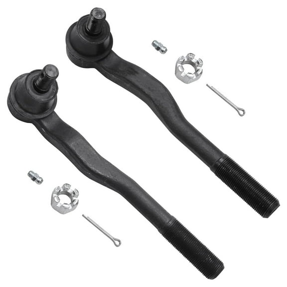Detroit Axle - Front Tie Rods for 1996-2002 Toyota 4Runner 1996 1997 1998 1999 2000 2001 2002, 2 Outer Tie Rod Ends Set Replacement