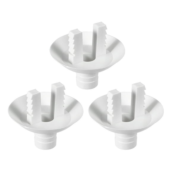 Air Conditioner Drain Hose Connector Elbow Fitting for Mini-Split Units and Window AC Unit 28mm 3 Pcs