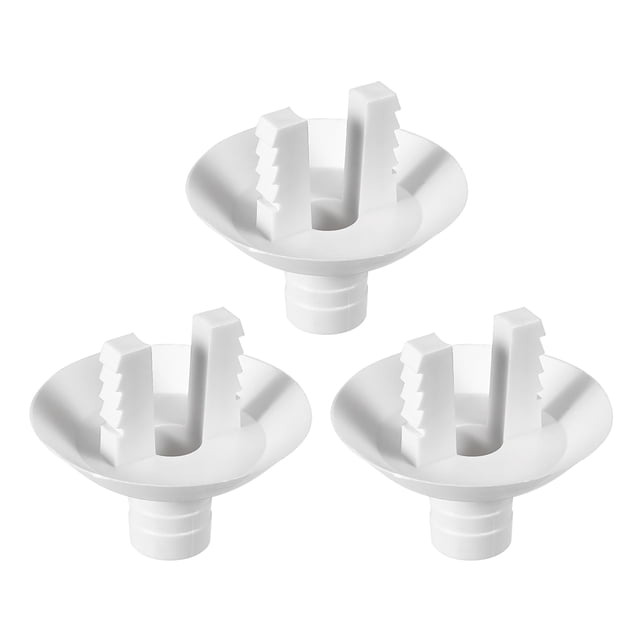Conector de manguera de drenaje de aire acondicionado, accesorio en ángulo para unidades mini-split y unidades de ventana AC 28 mm 3 Pcs