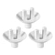 thumbnail image 1 of Conector de manguera de drenaje de aire acondicionado, accesorio en ángulo para unidades mini-split y unidades de ventana AC 28 mm 3 Pcs, 1 of 4