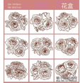thumbnail image 1 of Flower Baohong 100% Cotton 300g Professional Watercolor Painting Paper Tutorial Painted Draft Coloring Paper Art Supplies19cmx13cm He Qiyong unisex, 1 of 2