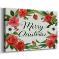 thumbnail image 3 of Christmas Flora Wreath Collection A- Gallery Wrapped Canvas, 3 of 9
