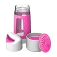 thumbnail image 3 of Fruit Infuser Water Bottle by Fruition - Instant Infusion Basket for Fruit and Tea - Durable, Leak Proof, 20oz Capacity, BPA Free - Blue, 3 of 5