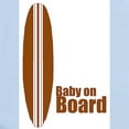 thumbnail image 2 of CafePress - Baby On Board' Infant Bodysuit - Baby Light Bodysuit, Size Newborn - 24 Months, 2 of 4
