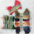 thumbnail image 3 of Silk Embroidery Embroidery Thread Silk Floss Handmade Embroidery Cross Stitch Threads - ( 36 Color), 3 of 8